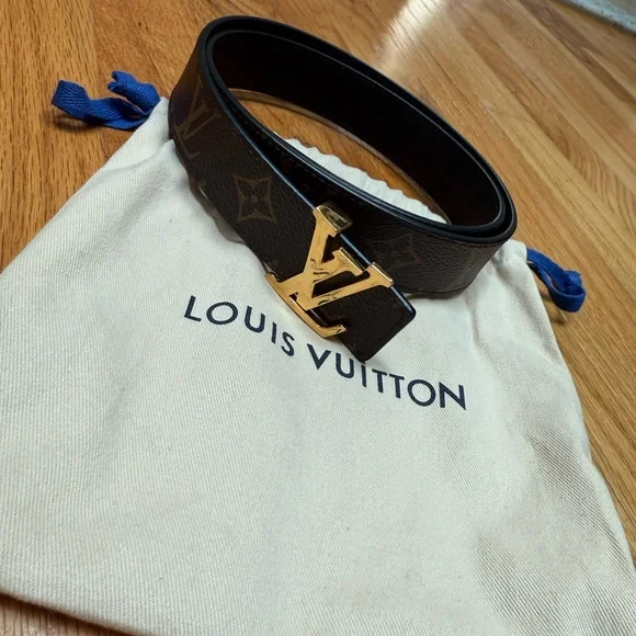Louis Vuitton Brown Monogram Belt